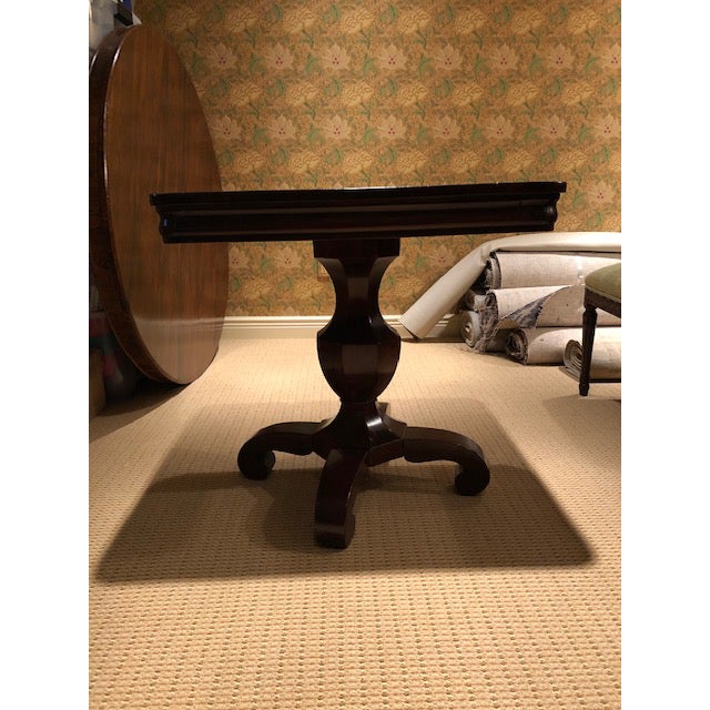 Wood American Empire End Table For Sale - Image 7 of 11