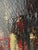 Dark Abstract Oil on Canvas Painting Norma Smith For Sale In Miami - Image 6 of 10