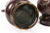 Pair Meiji Japanese Bronze Vases With Bird & Pond Relief For Sale - Image 10 of 11