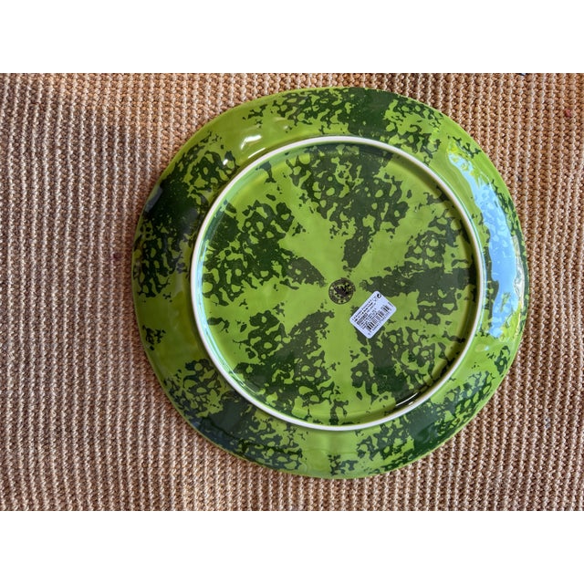 Bordallo Pinheiro Watermelon Charger Plate Watermelon Plates Platter For Sale - Image 15 of 15