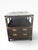 1960s John Widdicomb Bedside Table With Travertine Top and Brass Detailing For Sale - Image 9 of 14
