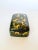 Vintage Kashmir Indian Lacquered Domed Box With Flora and Fauna For Sale - Image 4 of 9