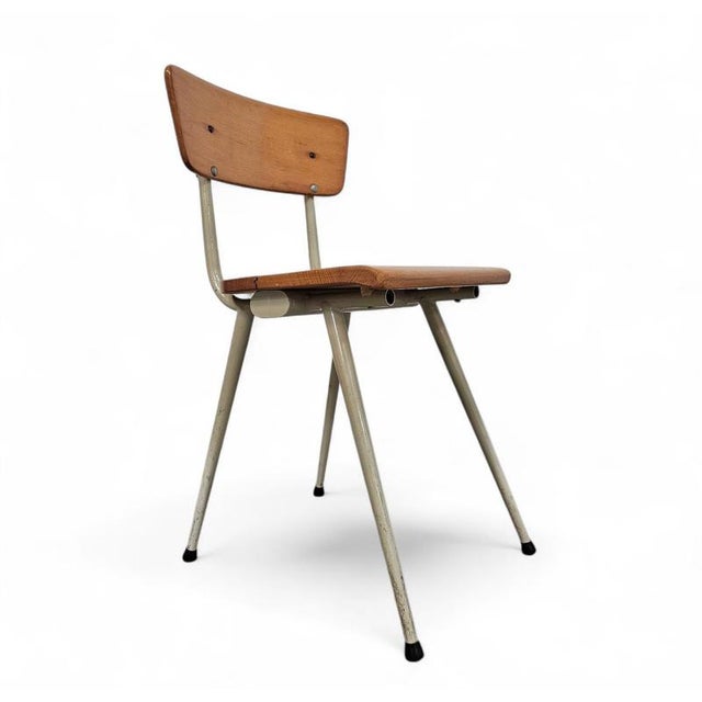 School Desk Set with Tapering Legs, 1960s, Set of 2 For Sale - Image 12 of 18