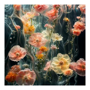 Floral Drift, Contemporary Color Photography
