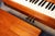 Baldwin Acrosonic Mid-Century Modern Piano & Original Bench | Sculptural Walnut For Sale - Image 9 of 16