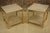 Side Tables in Travertine and 24 Carat Gold from Belgo Chrom / Dewulf Selection, 1970s, Set of 2 For Sale - Image 15 of 15