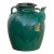 Antique Emerald Green Pottery Jar For Sale