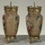 Pair of 19th Century French Gilt Bronze Mounted Hand-Painted Porcelain Vases by Royal Bonn For Sale - Image 9 of 18