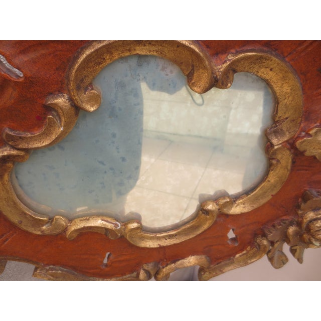 Vintage Spanish Colonial Baroque Style Mirror Circa 80s For Sale - Image 13 of 14