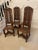 Victorian Carved Walnut Dining Chairs, 1860s, Set of 4 For Sale - Image 4 of 14