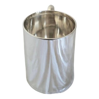 George V Sterling Silver Pint Tankard from Harrison Fisher & Co, Sheffield, 1944 For Sale