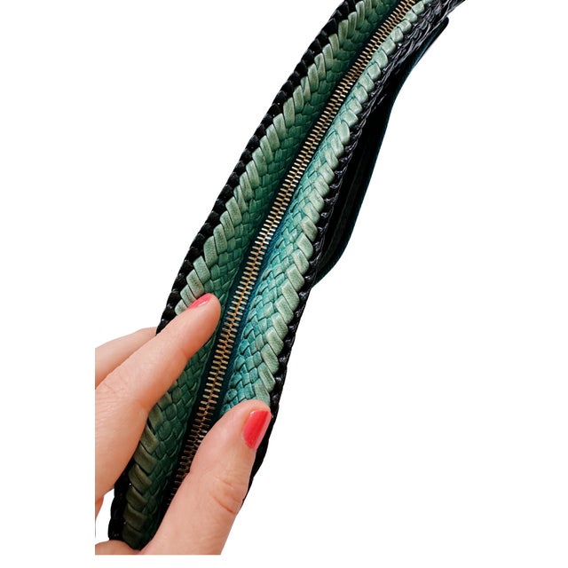 Vintage Prada Madras Clutch For Sale - Image 10 of 14