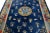 1920s 1920s Antique Peking Designed Chinese Wool Rug Handmade in Blue For Sale - Image 5 of 9
