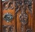 Wood Gothic Revival Oak Credenza, 1930s For Sale - Image 7 of 11