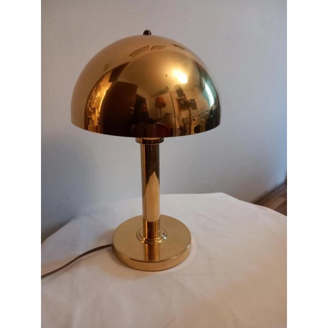 Vintage Brass Table Lamp For Sale - Image 6 of 6