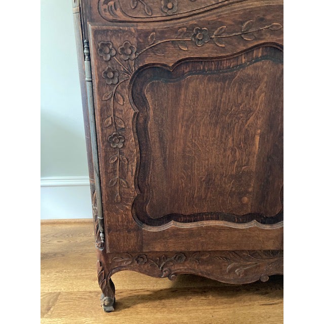 1800's French Provincial Walnut Chest For Sale - Image 12 of 13