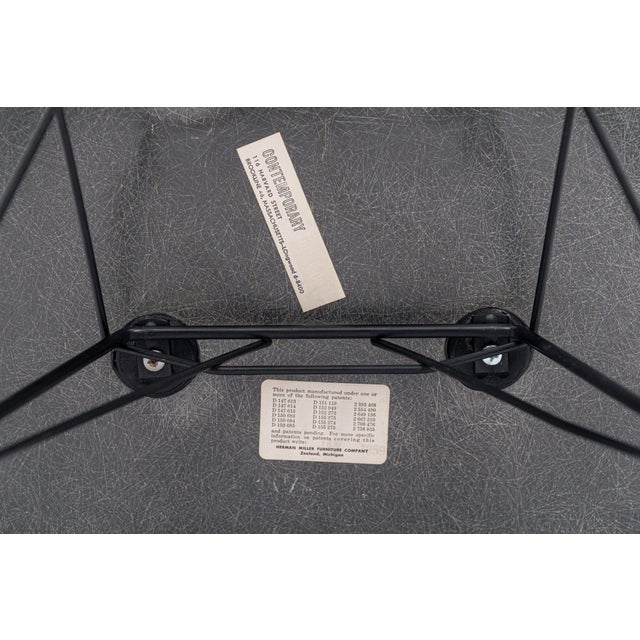 1959 Mid Century Rar Gray Rocking Chair by Eames for Herman Miller For Sale - Image 10 of 11