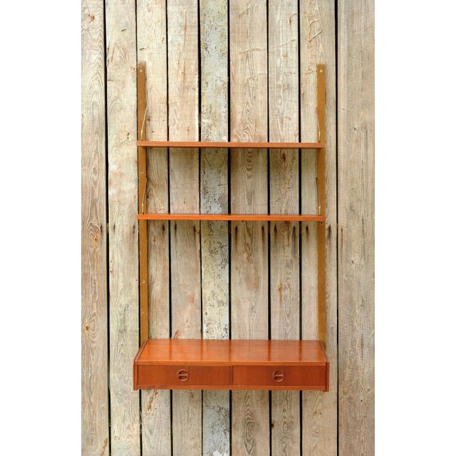 1960s Wall Desk in Teak, 1960 For Sale - Image 5 of 7