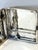 1910s 1910s Cigarette Case - Stamped .950 Silver * Better Than Sterling * Antique - Hand Etched All Over Fine Elegant Design. For Sale - Image 5 of 7