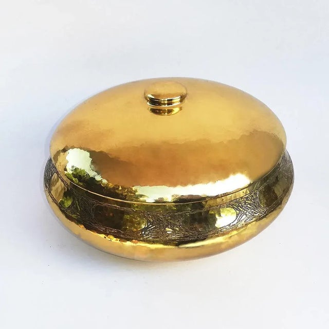 Mid-Century Metal Tableware from Cavallini For Sale - Image 6 of 8