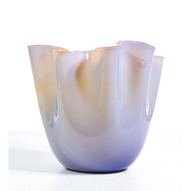 Fazzoletto Vase by F. Bianconi for Venini For Sale - Image 6 of 18