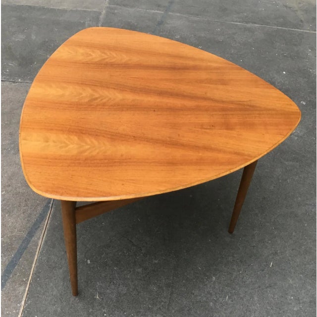 Mid-Century Tripod Coffee Table For Sale - Image 12 of 18