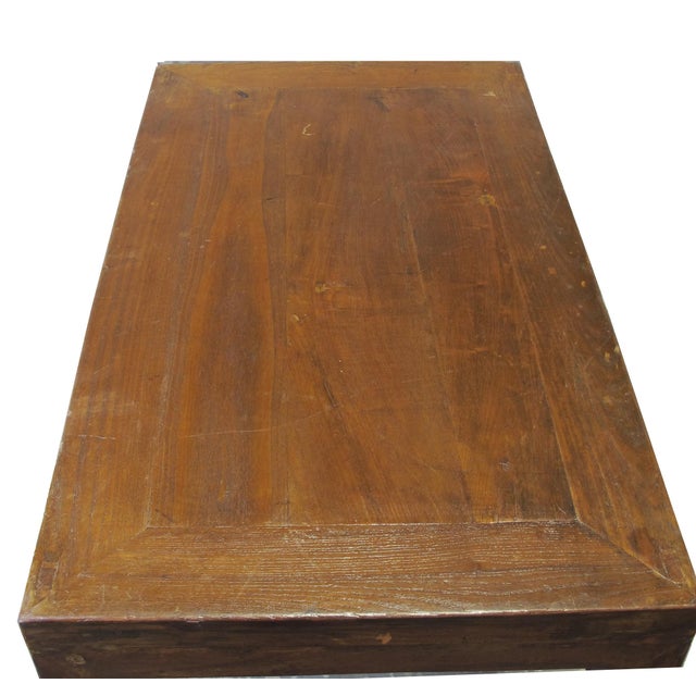 Mid 19th Century 19th Century Square-Corner Side Table For Sale - Image 5 of 10