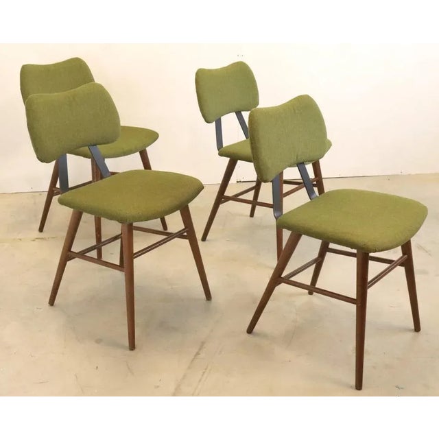 Vintage Dining Room Chairs, Set of 4 For Sale - Image 12 of 12