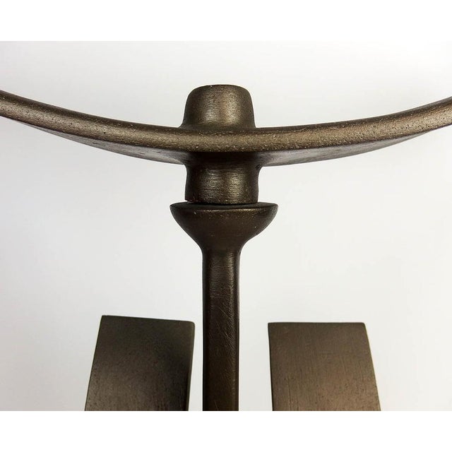 1990s Terracotta Sculpture by Victor Roman, 1994 For Sale - Image 5 of 10