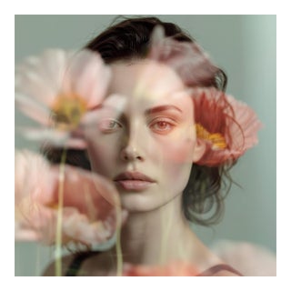 Zoryana in Bloom Contemporary Photograph For Sale