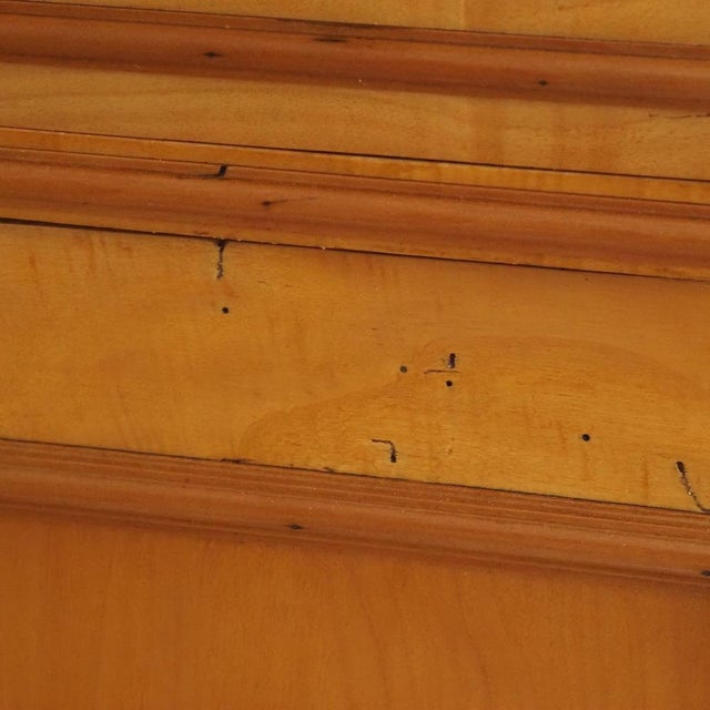 Antique Vertiko Cabinet in Poplar Wood, 1890 For Sale - Image 9 of 18