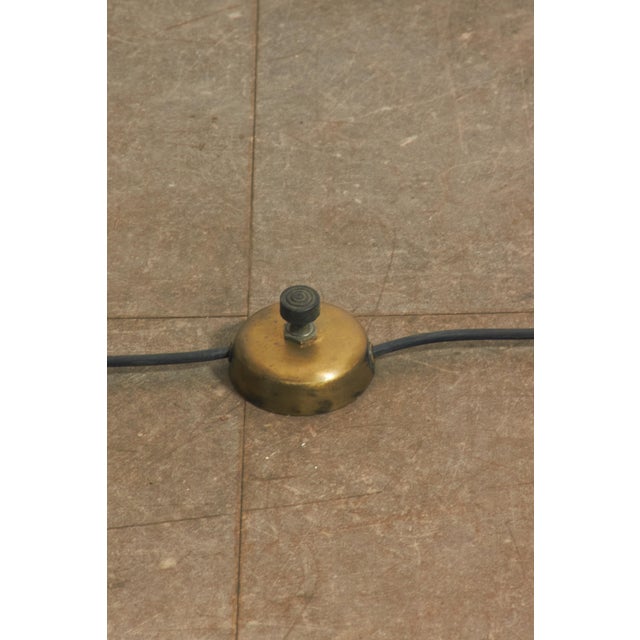 Mid-Century Brass and Marble Floor Lamp attributed to Ostuni for Oluce, 1950s For Sale - Image 10 of 13