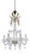 Art Deco Filigree Murano Glass Chandelier from Venini, 1940s For Sale