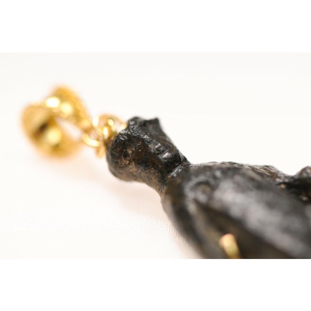 Contemporary Antique 1st to 3rd C. Roman Figure Pendant For Sale - Image 3 of 12