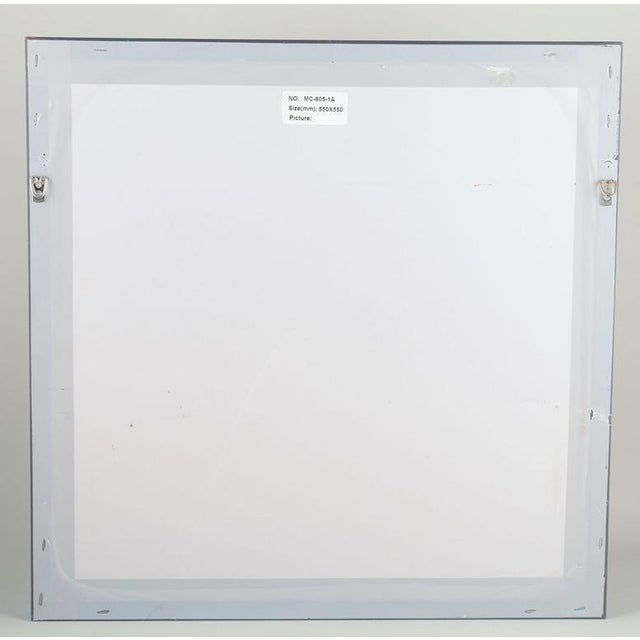 Decorative Art Glass Work with Palm Leaf, Late 20th Century For Sale - Image 4 of 5