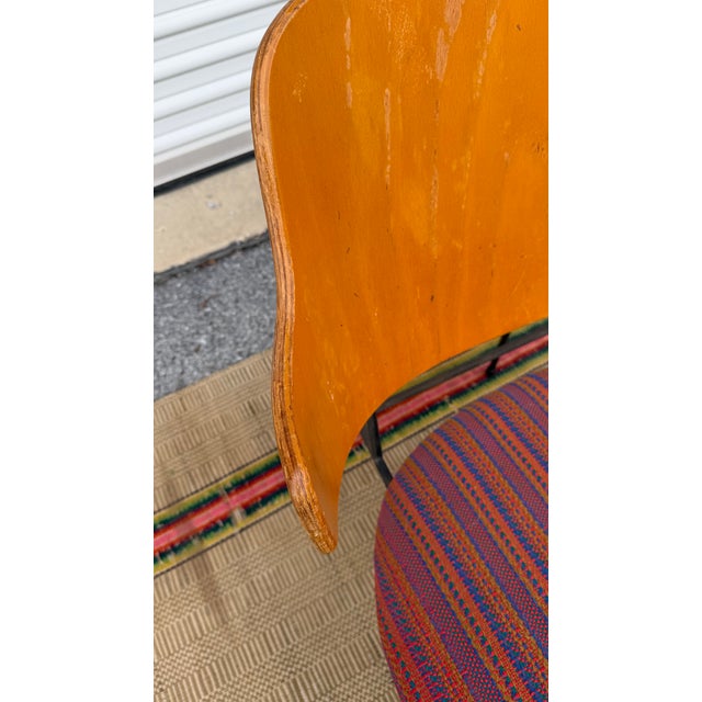 A Vintage Mid Century Danish Kofod Larsen Wrought Iron Penguin Lounge Chair, 1950’s For Sale - Image 10 of 18