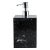 Black Square Soap Dispenser in Black Marble For Sale - Image 8 of 8