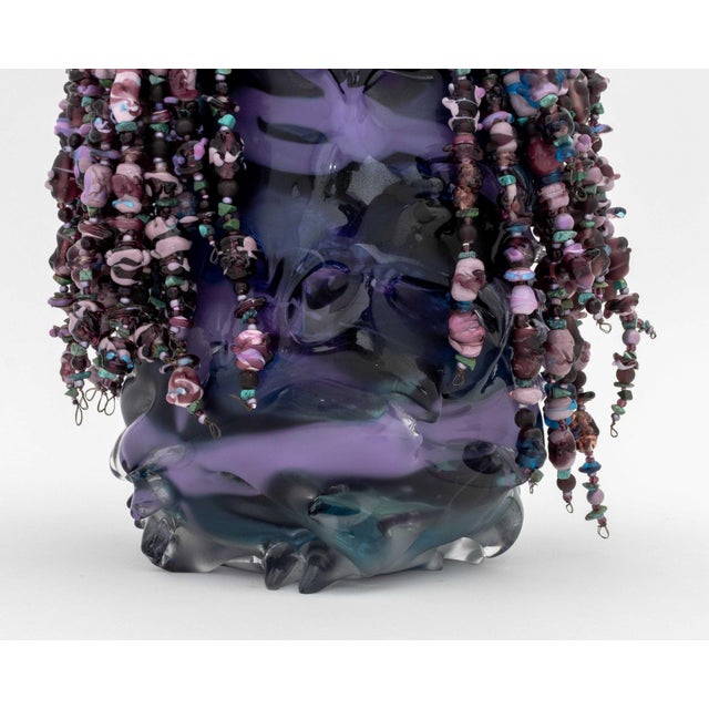 Early 21st Century Laura Donefer "Amulet Basket" Glass Sculpture For Sale - Image 5 of 14