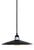 Danish Pendant Lamp in Black Metal from Nordal For Sale