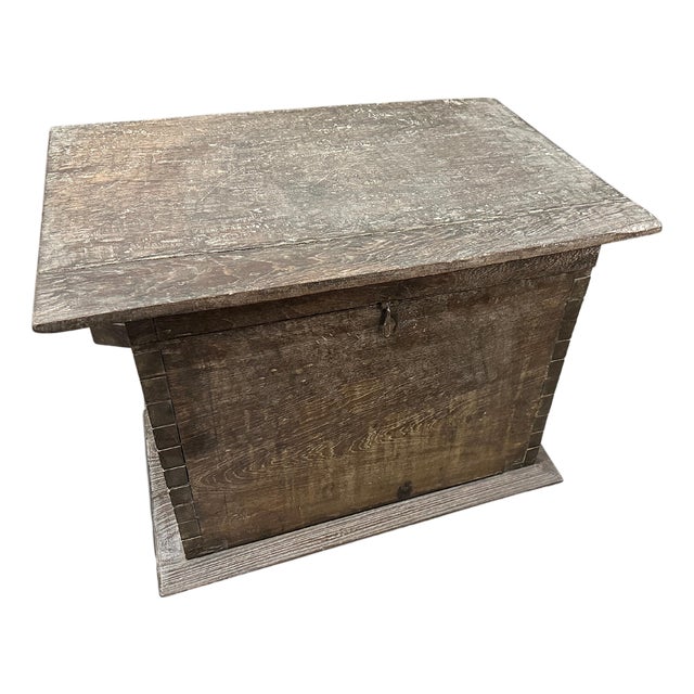 1950s Wood Chest For Sale