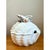 Ivory Vintage Italian Glazed Ceramic Fish Tureen For Sale - Image 8 of 12