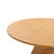 2020s Nolan Natural Wood Round Dining Table For Sale - Image 5 of 8