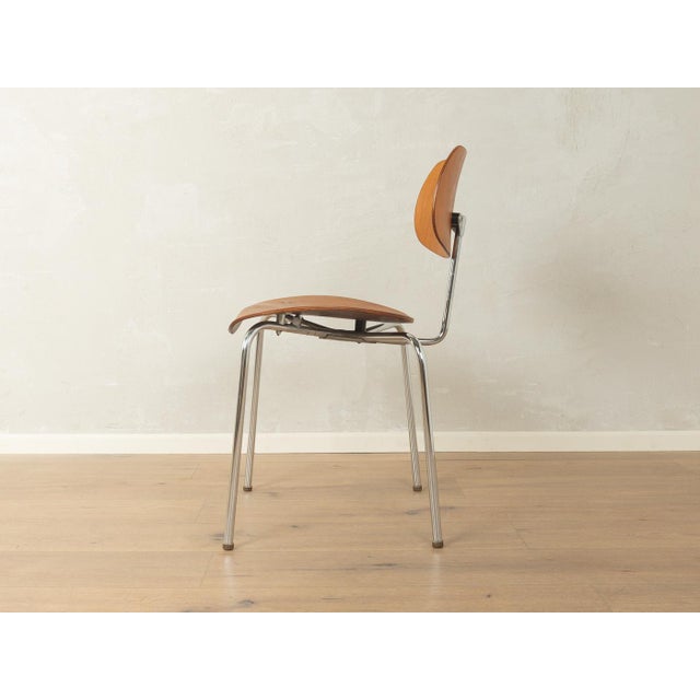 1950s SE 68 Chairs by Egon Eiermann for Wilde+Spieth, 1950s, Set of 4 For Sale - Image 5 of 12