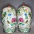 Bring a vibrant touch of classic Chinoiserie to your home with this beautiful pair of vintage Famille Rose lidded jars....