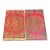 Antique Tibetan Wooden Cabinet Doors With Embossed Dragon and Bird Motifs, Pair For Sale