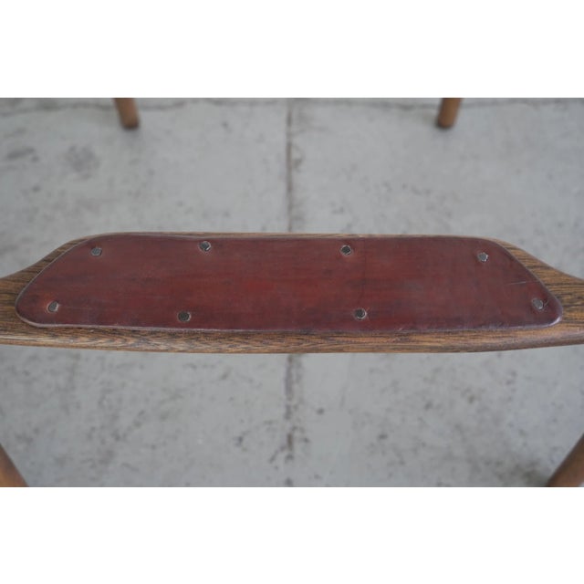 1960s 1960s Cow Horn Barstool For Sale - Image 5 of 7