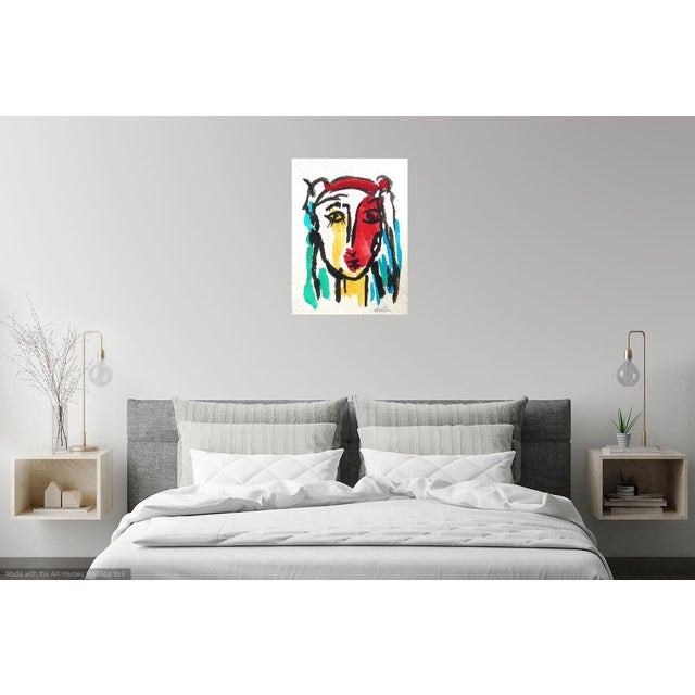 SALE, Price reduced, 35 people liked this piece, be the one to own it! Original, unique and contemporary portrait Her...