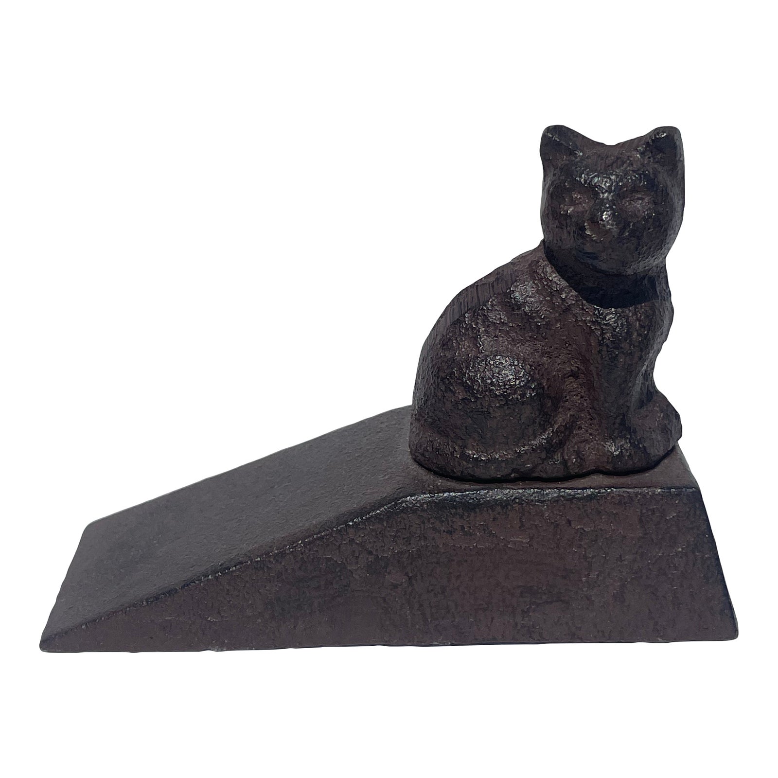 Cast Iron Cat Doorstop | Chairish