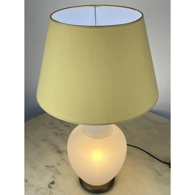 1970s Murano and Otto Glass Table Lamp by F. Fabbian, Italy, 1970s For Sale - Image 5 of 12