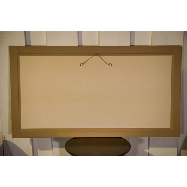 1940s Maurice Barle, Impressionist Fishing Port, 20th Century, Painting on Wood, Framed For Sale - Image 5 of 8